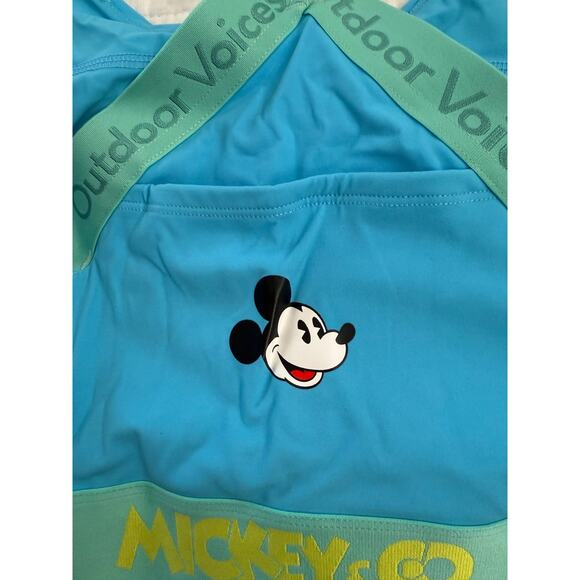 Outdoor Voices Sports Bra Women's Large Disney Mickey Cross Back Limited Edition - Picture 5 of 8